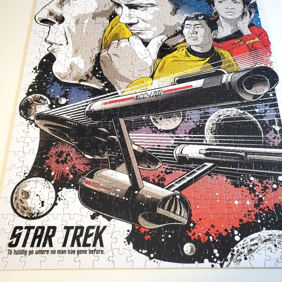 Star Trek To Boldly Go Where No Man Has Gone Before 500 Piece Jigsaw Puzzle  - Picture 10 of 12